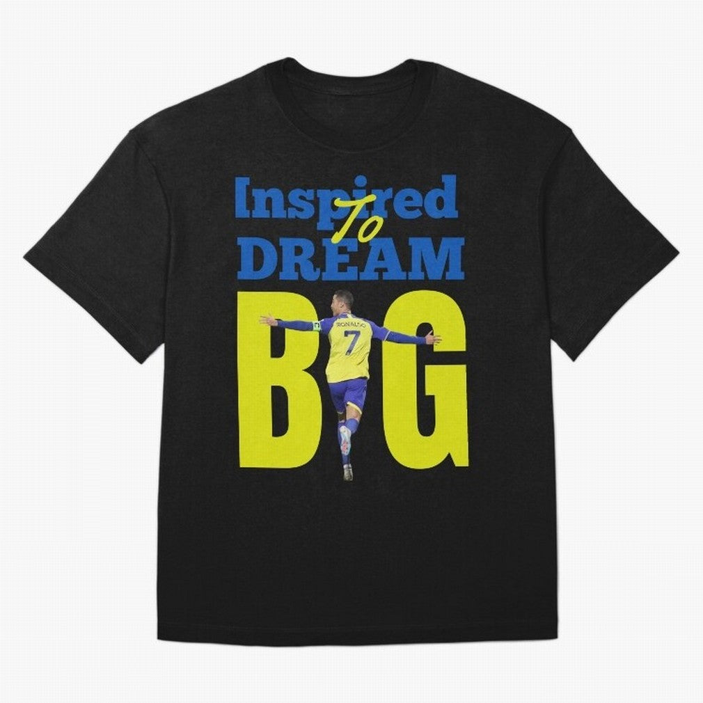 Inspired To Dream Big Oversized T-Shirt Show Match Day Excitement for the FIFA World Cup 2026 Journey through Haaland Highlights, Germany Pride, Football Passion, Legendary Performances, Festival Vibes and Supporter Community; Built for Supporters