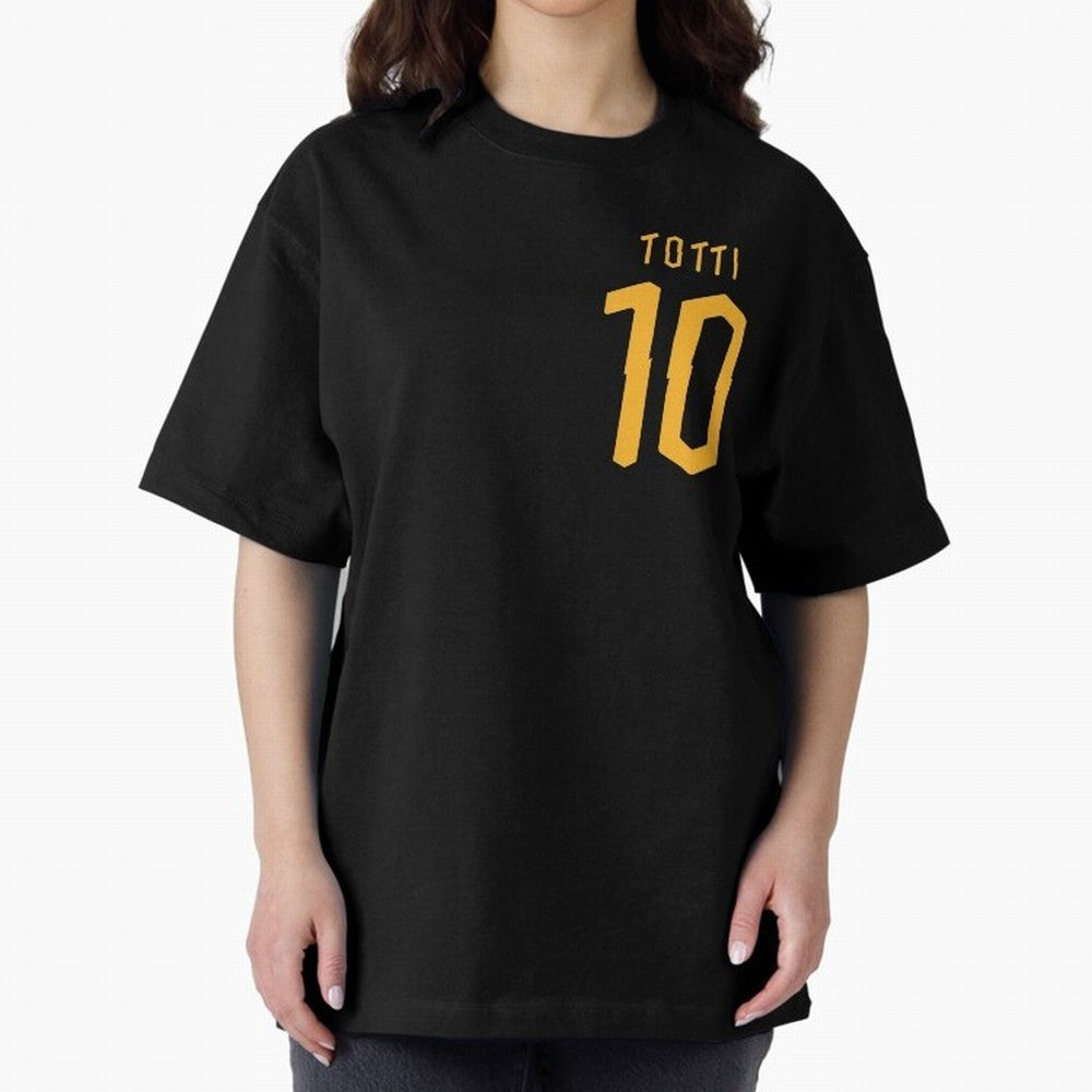 Totti 2020 Oversized T-Shirt Honor Match Day Hype around FIFA World Cup 2026 USA Canada Mexico, Messi, Argentina, Football Passion, Legendary Performances, Festival Vibes and Supporter Community; Great for Supporters Who Love Legendary Players,