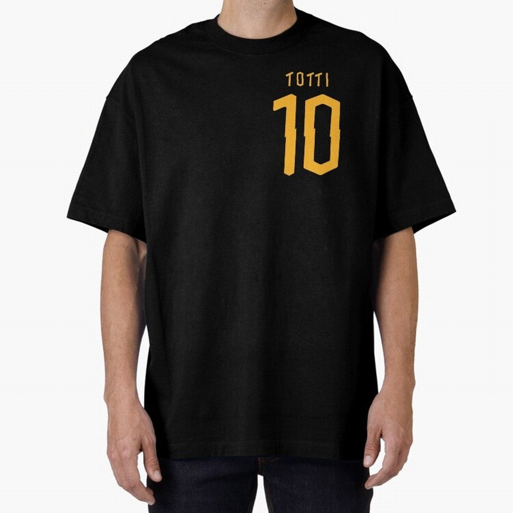 Totti 2020 Oversized T-Shirt Honor Match Day Hype around FIFA World Cup 2026 USA Canada Mexico, Messi, Argentina, Football Passion, Legendary Performances, Festival Vibes and Supporter Community; Great for Supporters Who Love Legendary Players,