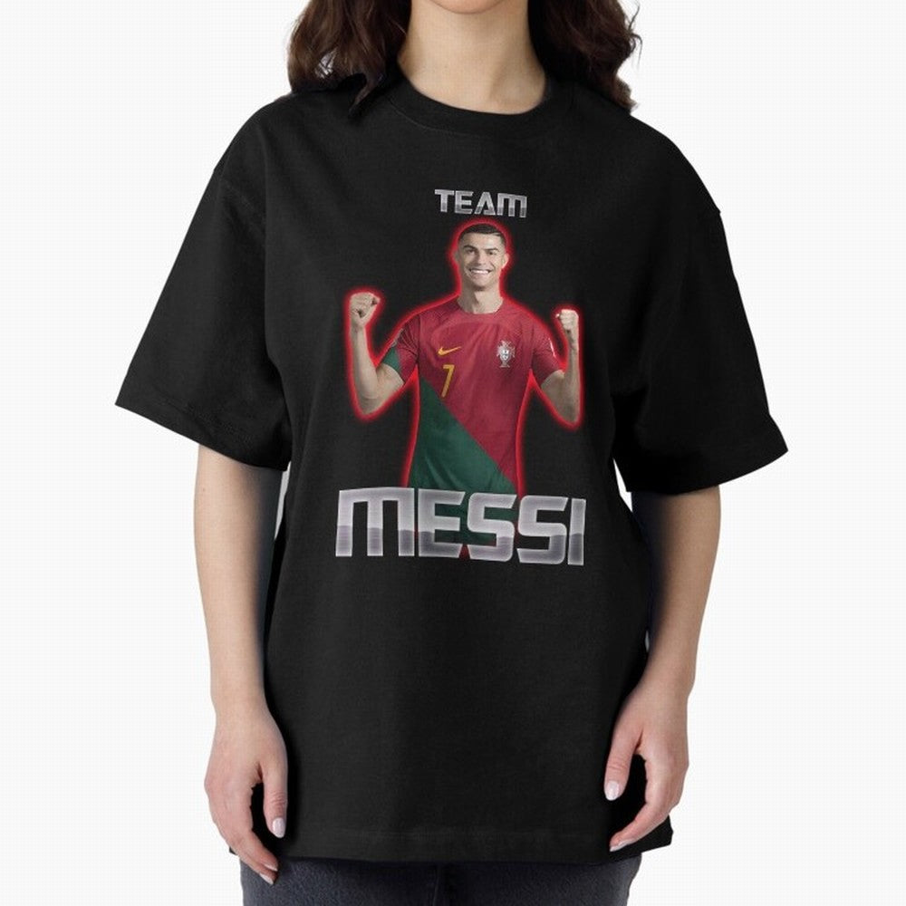 controversial football shirt Oversized T-Shirt Show Up for the Glory of FIFA World Cup 2026 USA Canada Mexico Spirit, Inspired by Portugal, Haaland, Retro Football Energy, Iconic Rivalries, Trophy Chase Drama and Stadium Atmosphere; Perfect for