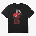 Ronaldo Thumbs Up Oversized T-Shirt Celebrate the Magic of Match Day Hype around FIFA World Cup 2026, Messi and Cristiano Ronaldo, Brazil, Football History, Final Match Energy, Crowd Noise and Once in a Lifetime Moments; Perfect for Fans,