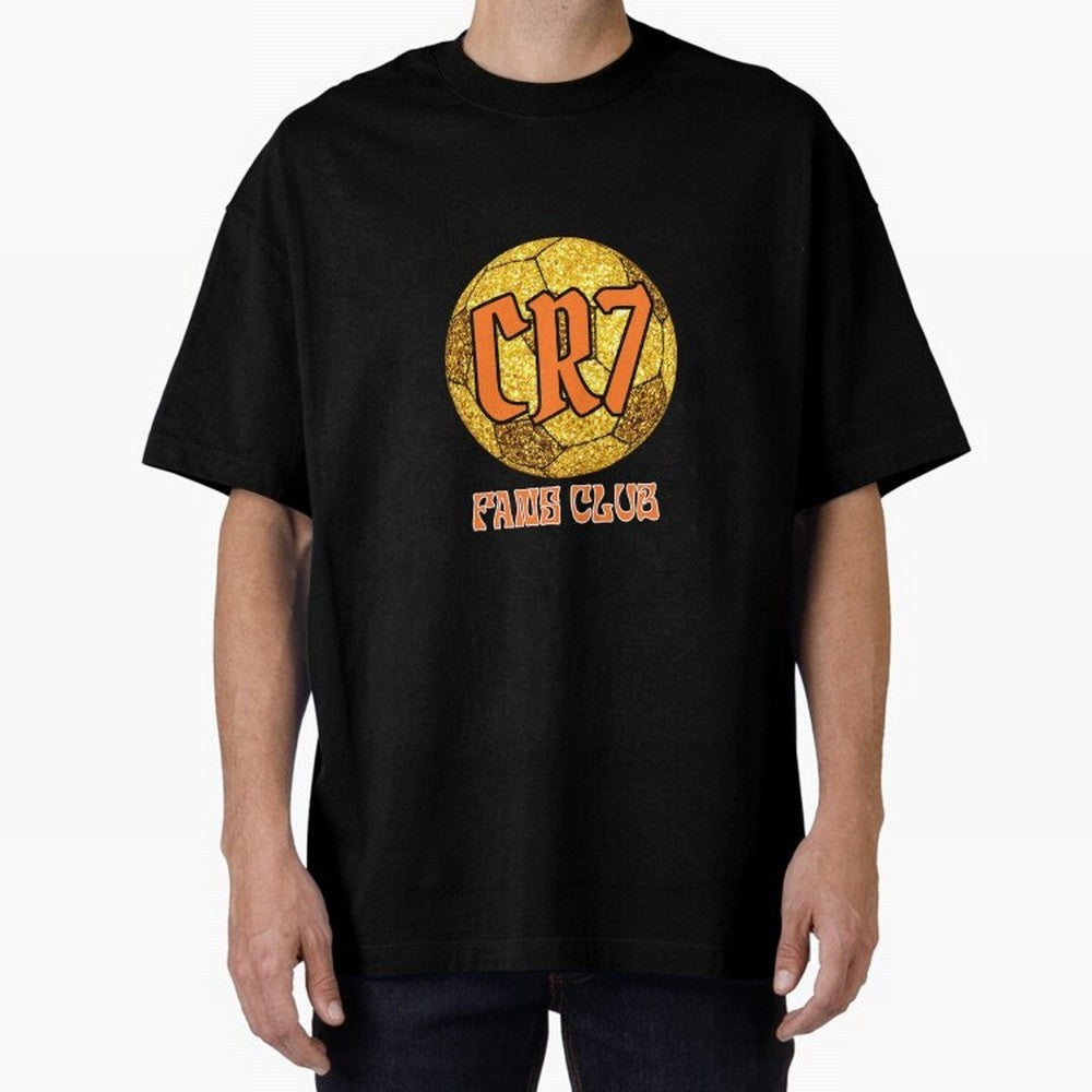 CR7 ORANGE Oversized T-Shirt Stand Out with Spirit from FIFA World Cup 2026 USA Canada Mexico Spirit, Celebrating Netherlands, Mbappe and Neymar, Sports Nostalgia, International Competition, Famous Players and Unforgettable Victories; Ideal for