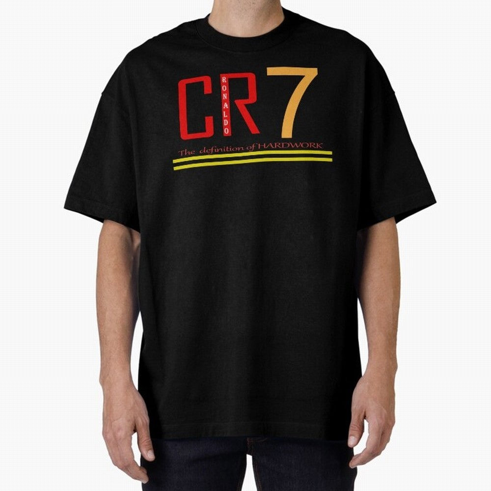 Christiano Ronaldo T-shirts Oversized T-Shirt Cheer for FIFA World Cup 2026 Group Stage Spirit, Inspired by Argentina, France and Brazil, Haaland and Mbappe, Classic Soccer Heritage, Championship Pressure, Fan Loyalty and International Pride; Built