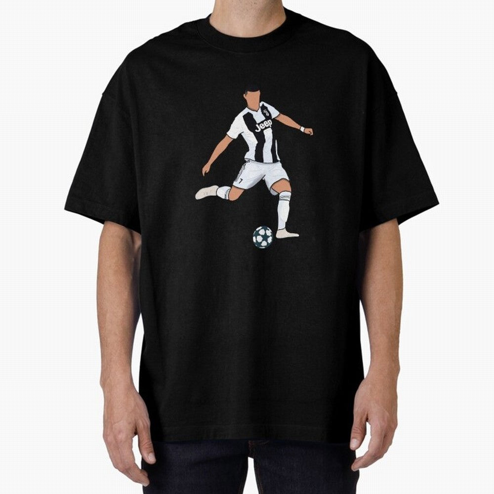 Ronaldo Oversized T-Shirt Relive Legendary Nights from FIFA World Cup 2026 Spirit, Connected to Brazil, Haaland, Football Festival Excitement, Trophy Ambitions, Country Rivalries and Star Player Buzz; Made for Die Hard Supporters, Soccer Lovers,