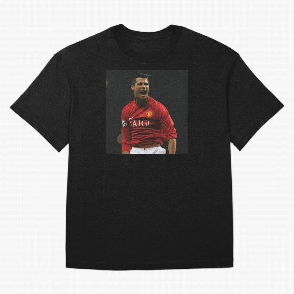 The Manchester United bug 2008 Oversized T-Shirt Join the Global Buzz around the FIFA World Cup 2026 Journey through Messi and Cristiano Ronaldo Highlights, Spain and Netherlands Pride, Goal Celebration Energy, Supporter Heritage, Football Icons