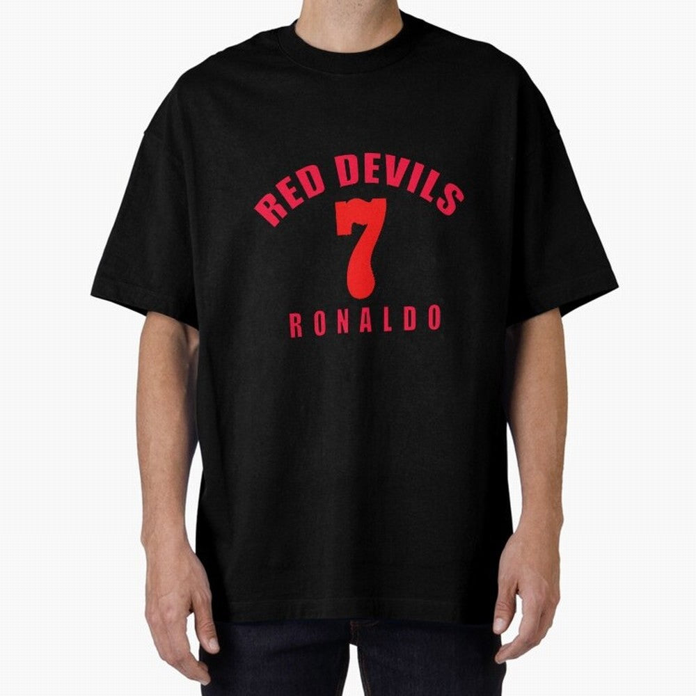 Cristiano Ronaldo Manchester United Oversized T-Shirt Turn Every Weekend Toward the FIFA World Cup 2026 Journey through Cristiano Ronaldo Highlights, Germany Pride, Fan Favorite Moments, National Team Passion, Big Match Drama and Soccer History;