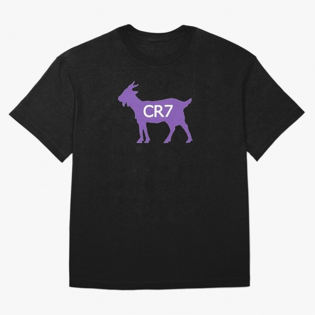 CR7 GOAT Purple Oversized T-Shirt Elevate Match Day Hype around FIFA World Cup 2026, CR7, England and Germany, Supporter Pride, Iconic Celebrations, Legendary Names and Global Match Day Energy; Built for Supporters Chasing Trophy Dreams, Final