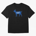 CR7 GOAT Blue Oversized T-Shirt Honor Champions and Dreams in Match Day Hype around FIFA World Cup 2026 USA Canada Mexico, Messi, Spain, Football Festival Excitement, Trophy Ambitions, Country Rivalries and Star Player Buzz; Built for Supporters