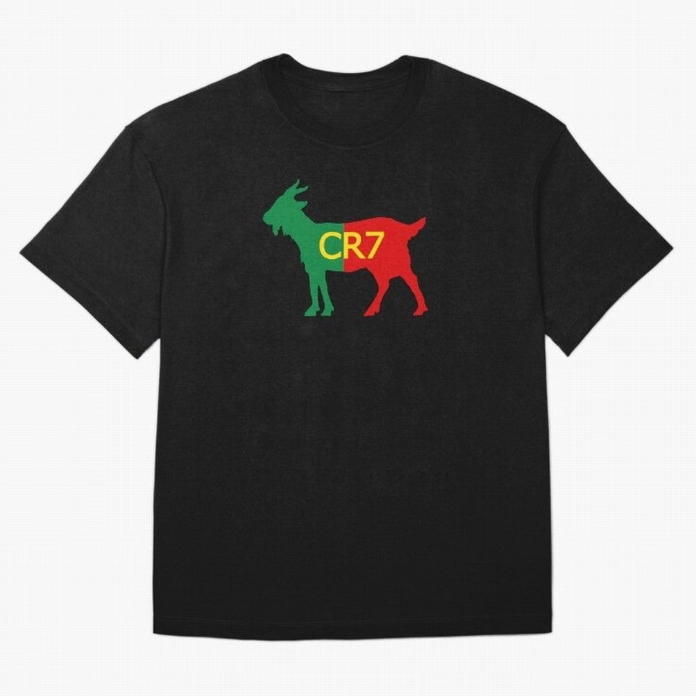 CR7 GOAT Tuga 2 Oversized T-Shirt Join Match Day Hype around FIFA World Cup 2026, Haaland and Mbappe, England, Championship Spirit, Famous Goals, Roaring Crowds and International Football Unity; Built for Supporters Chasing Trophy Dreams, Final