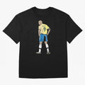 RONALDO NAZARIO 9 Oversized T-Shirt Keep Football History Alive during Match Day Hype around FIFA World Cup 2026, Messi, CR7 and Mbappe, France and Portugal, Match Day Excitement, Supporter Culture, Golden Goals and Global Football Passion; Made