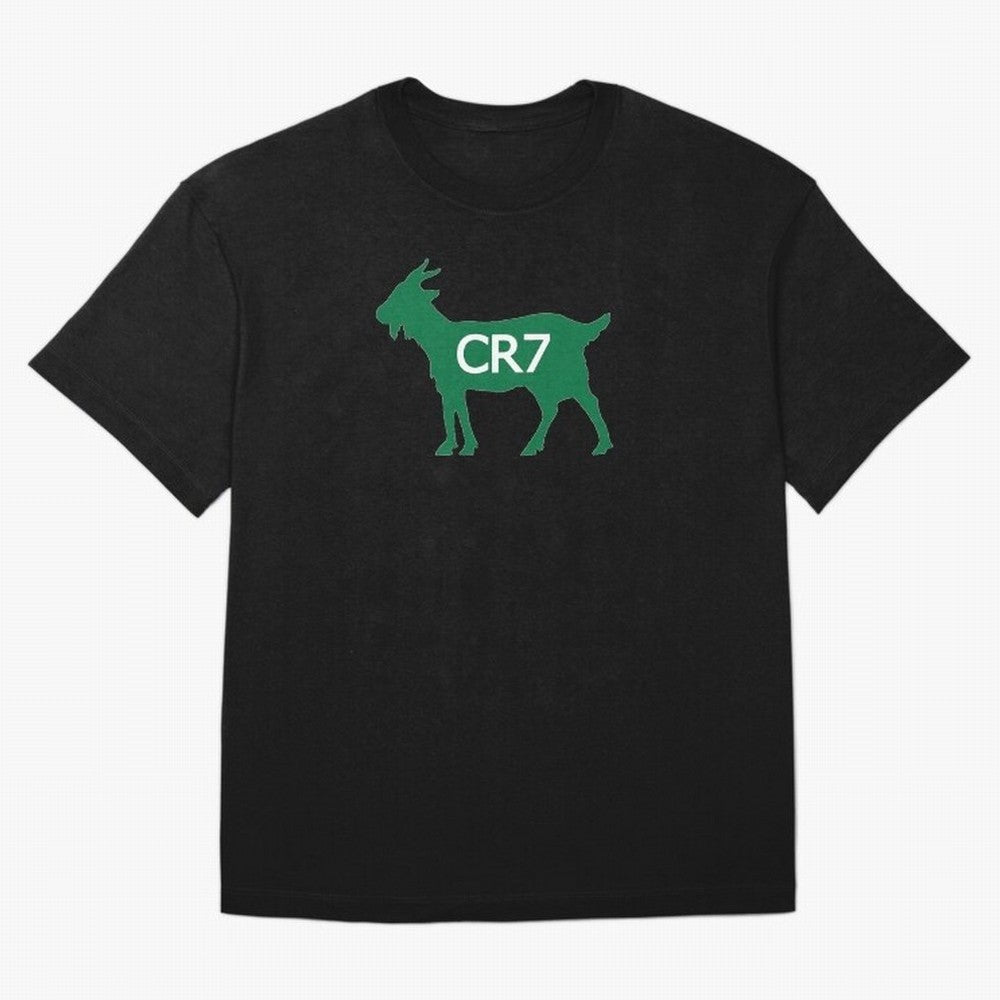 CR7 GOAT Saudi Arabia Oversized T-Shirt Back the Journey through Match Day Hype around FIFA World Cup 2026 USA Canada Mexico, CR7, Brazil, Stadium Chants, National Pride, Trophy Dreams and Unforgettable Football Memories; Perfect for People Who