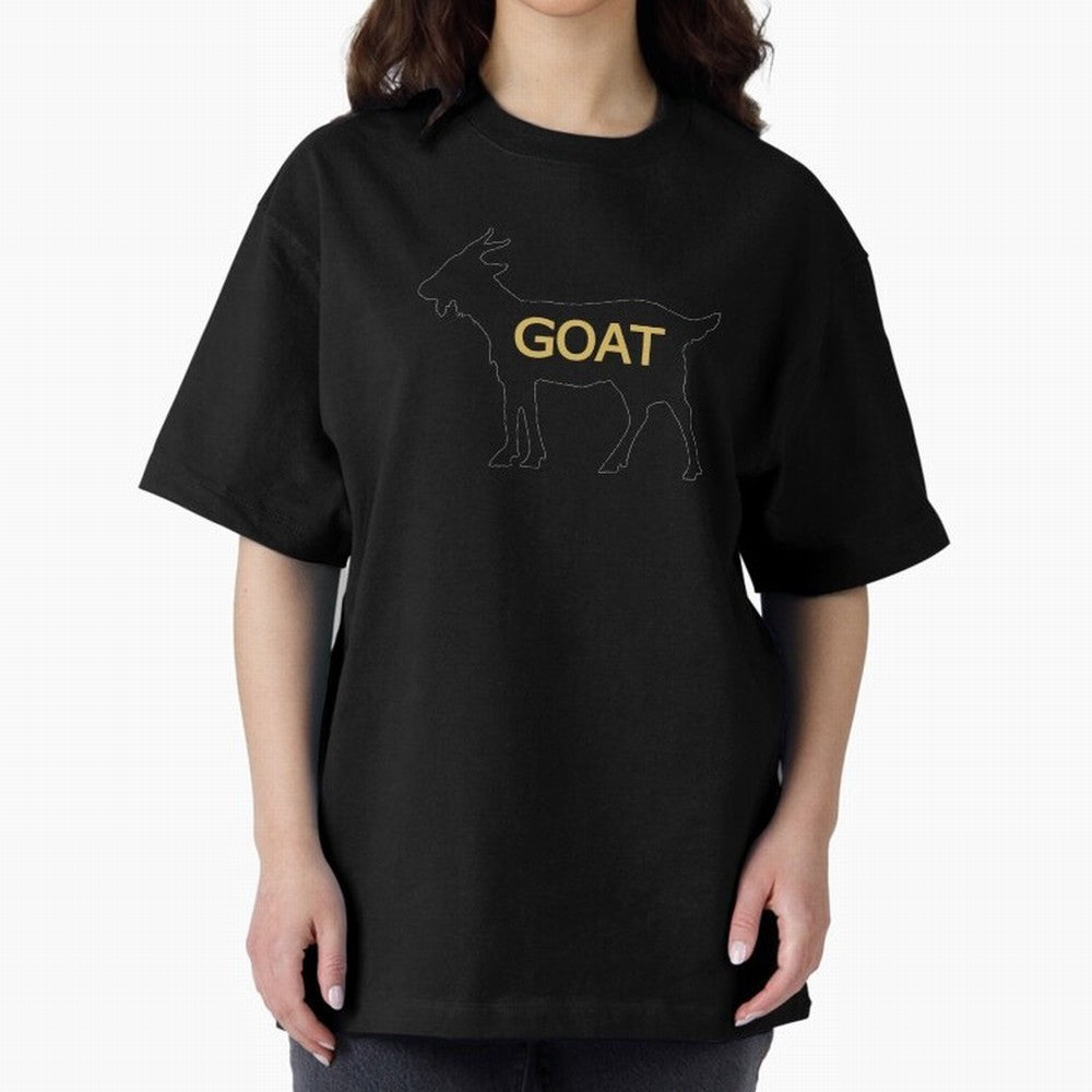 GOAT Alt Gold Oversized T-Shirt Carry the Colors and Pride of FIFA World Cup 2026 Group Stage for Fans of CR7 and Netherlands, Bringing Football History, Final Match Energy, Crowd Noise and Once in a Lifetime Moments; Ideal for Fans Who Follow