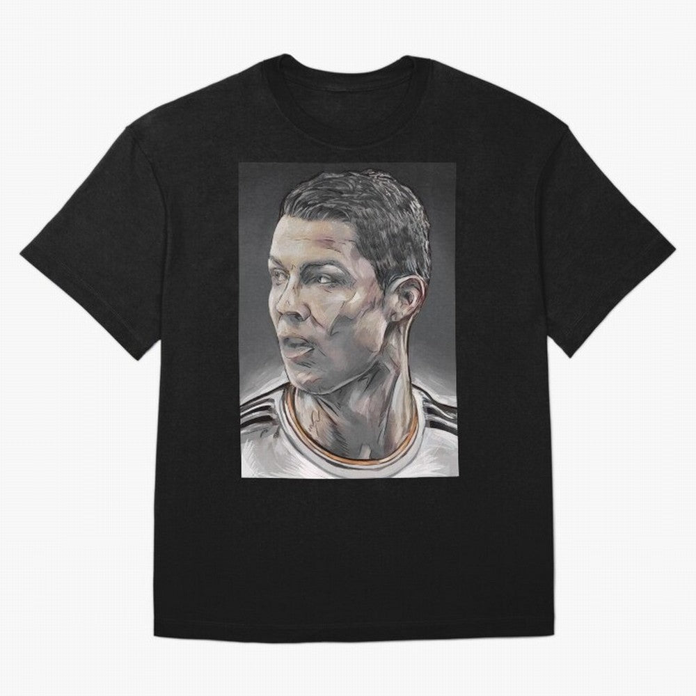 Cristiano Ronaldo Oversized T-Shirt Celebrate the Biggest Stage of FIFA World Cup 2026 USA Canada Mexico Made for Haaland, Argentina Energy, Goal Celebration Energy, Supporter Heritage, Football Icons and Worldwide Tournament Joy; Ideal for
