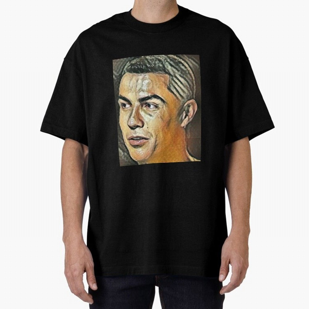 Cristiano Ronaldo Oversized T-Shirt Discover FIFA World Cup 2026 USA Canada Mexico Connected to Haaland, England Energy, Champion Mindset, Group Stage Buzz, Knockout Tension and Passionate Fan Culture; Made for Collectors Who Enjoy Iconic Players,