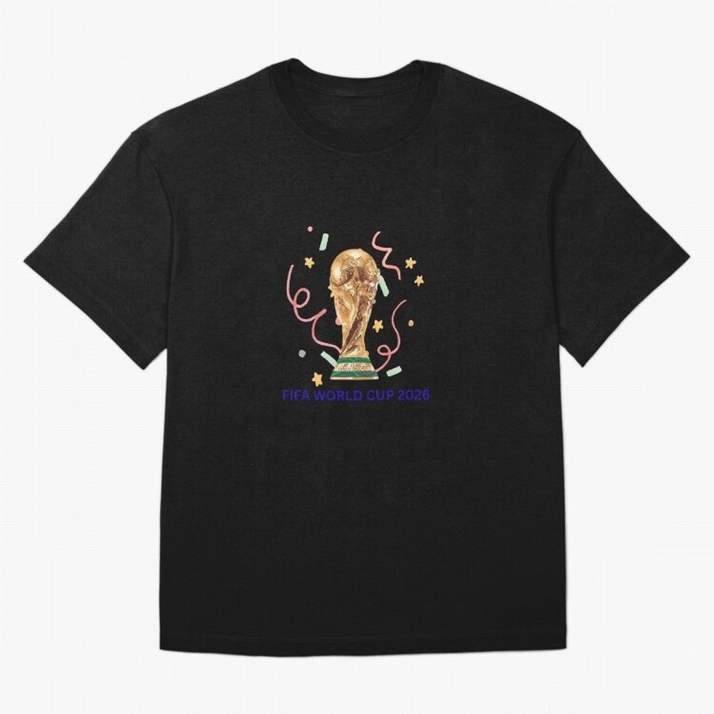 FIFA World Cup 2026 Oversized T-Shirt Experience FIFA World Cup 2026 Group Stage for Fans of CR7 and England and Germany, Bringing Supporter Pride, Iconic Celebrations, Legendary Names and Global Match Day Energy; Great for Supporters Who Love