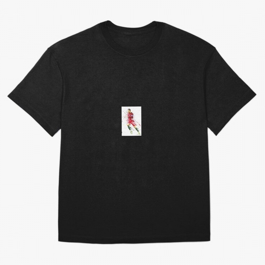 Ronaldo sticker Oversized T-Shirt Honor FIFA World Cup 2026 for Fans of Mbappe and France, Bringing Stadium Chants, National Pride, Trophy Dreams and Unforgettable Football Memories; Built for Supporters Chasing Trophy Dreams, Final Match