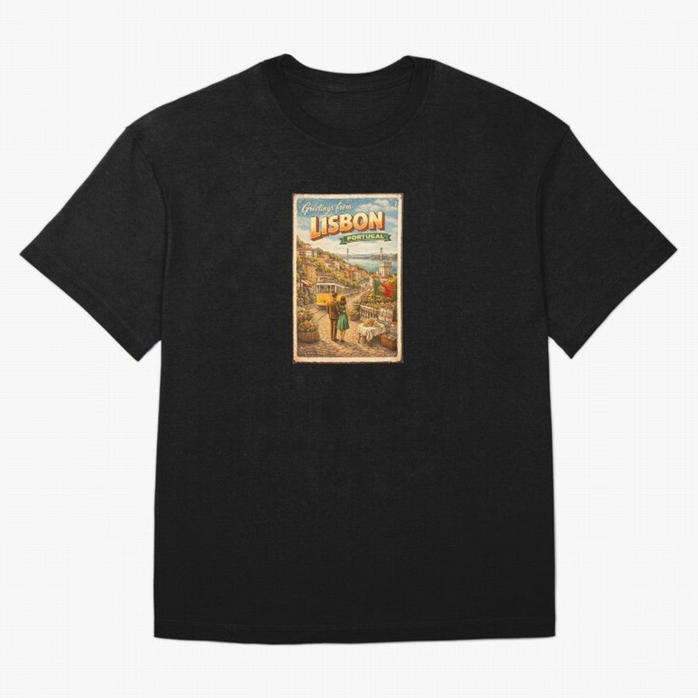 lisbon Oversized T-Shirt Show Match Day Excitement for FIFA World Cup 2026 USA Canada Mexico Spirit, Celebrating Netherlands, Messi, CR7 and Mbappe, Football History, Final Match Energy, Crowd Noise and Once in a Lifetime Moments; Made for