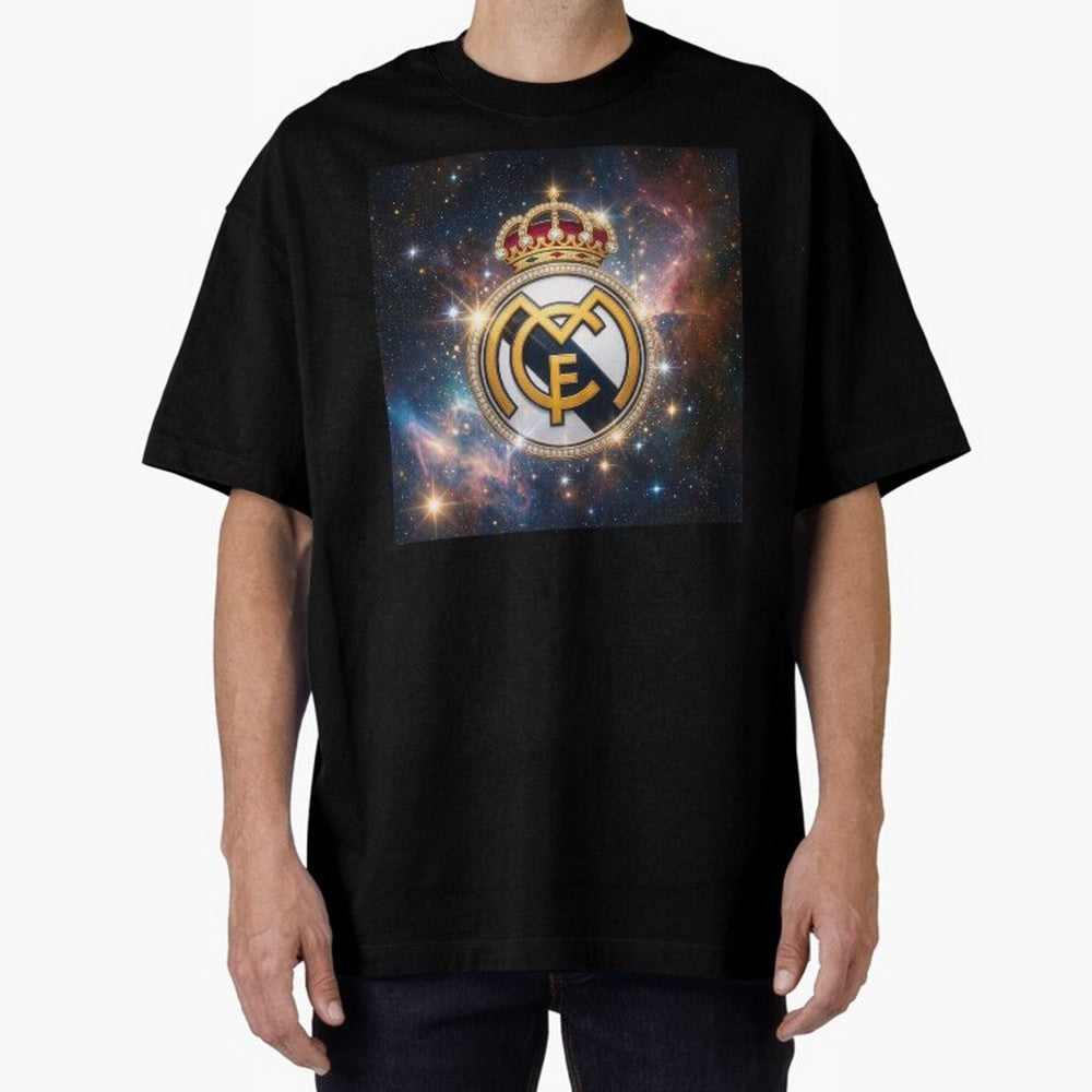 The Real Madrid Galaxy Oversized T-Shirt Turn Up for FIFA World Cup 2026 USA Canada Mexico Driven by Messi and Cristiano Ronaldo, Portugal, Spain and Germany Energy, Championship Spirit, Famous Goals, Roaring Crowds and International Football