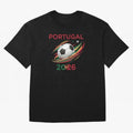 Camiseta Portugal 2026 - Bola de Futebol e Design Galo de Barcelos. Oversized T-Shirt Make Game Day About FIFA World Cup 2026 Group Stage Driven by Messi, Argentina, France and Brazil Energy, Fan Favorite Moments, National Team Passion, Big Match