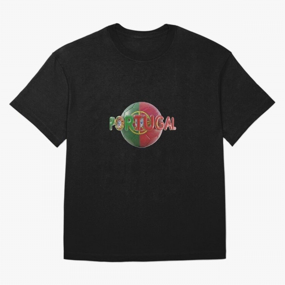 Portugal Soccer World Cup Oversized T-Shirt Back the Journey through Match Day Hype around FIFA World Cup 2026 Group Stage, Neymar, Haaland and Cristiano Ronaldo, Argentina, Retro Football Energy, Iconic Rivalries, Trophy Chase Drama and Stadium