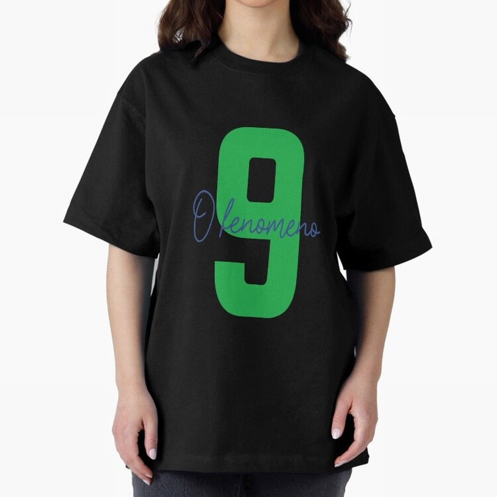 Ronaldo Naz¨¢rio ¡°O Fen?meno¡± 9 GOAT Football Poster Art Oversized T-Shirt Follow Every Goal of FIFA World Cup 2026 Group Stage for Fans of Haaland and Argentina, France and Brazil, Bringing Champion Mindset, Group Stage Buzz, Knockout Tension