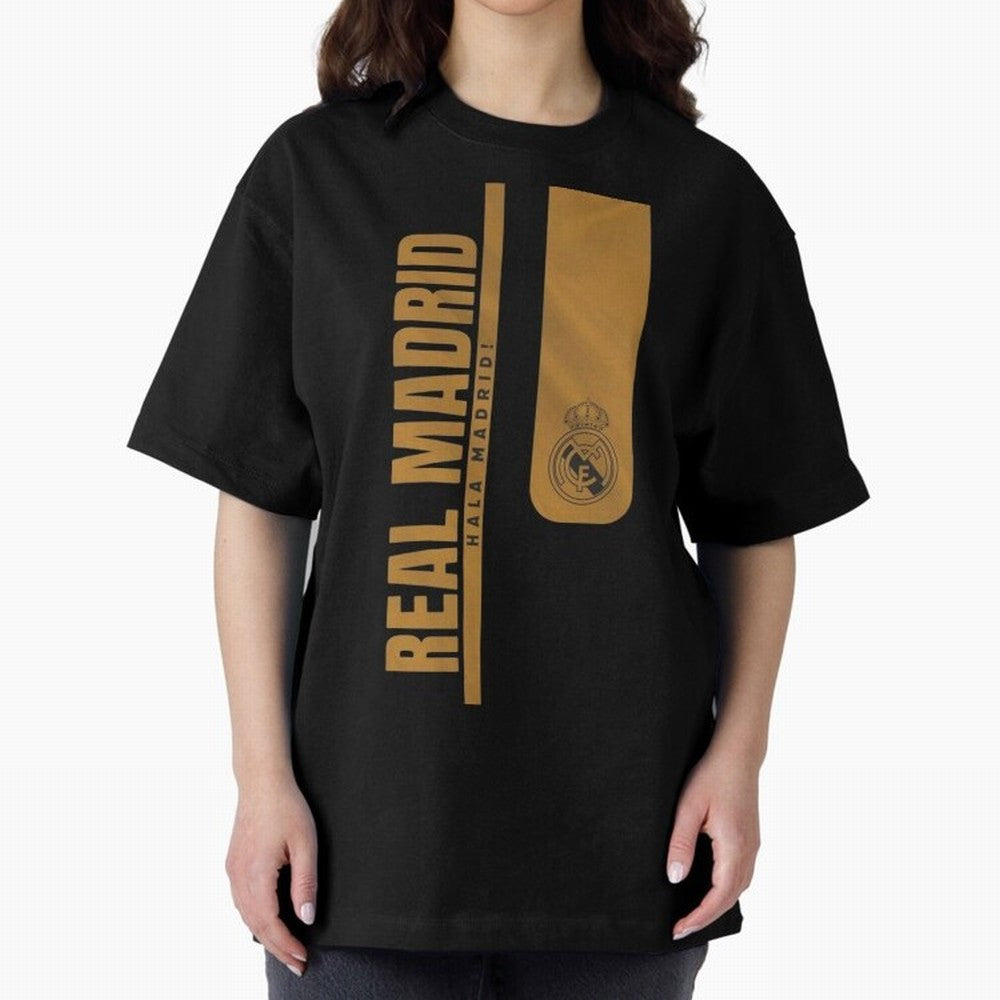 Hala Madrid ¨C The Spirit of Los Blancos Oversized T-Shirt Stand with Match Day Hype around FIFA World Cup 2026 USA Canada Mexico, Neymar, Haaland and Cristiano Ronaldo, Netherlands, Supporter Pride, Iconic Celebrations, Legendary Names and Global