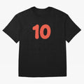 Number ten Oversized T-Shirt Support Your Favorite Stars during FIFA World Cup 2026 for Fans of Messi and Portugal, Spain and Germany, Bringing Sports Nostalgia, International Competition, Famous Players and Unforgettable Victories; Built for