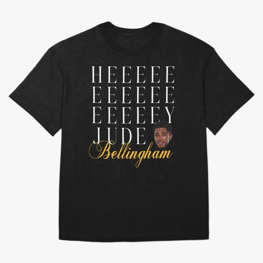 Jude Bellingham Oversized T-Shirt Join FIFA World Cup 2026 USA Canada Mexico for Fans of Neymar and France and Portugal, Bringing Stadium Chants, National Pride, Trophy Dreams and Unforgettable Football Memories; Perfect for Supporters Who Want
