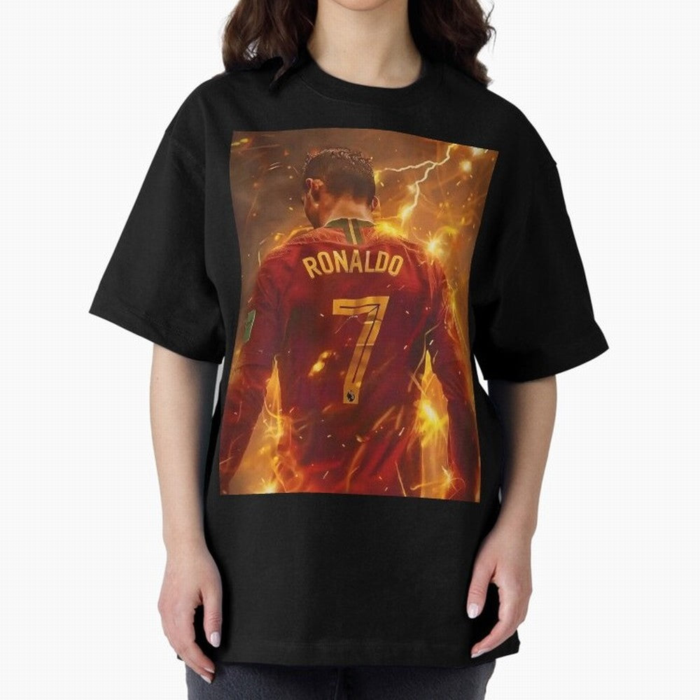 CR7 Christiano Ronaldo Oversized T-Shirt Enjoy FIFA World Cup 2026 Group Stage Made for Messi, Argentina and Brazil Energy, Football Passion, Legendary Performances, Festival Vibes and Supporter Community; Built for Supporters Chasing Trophy