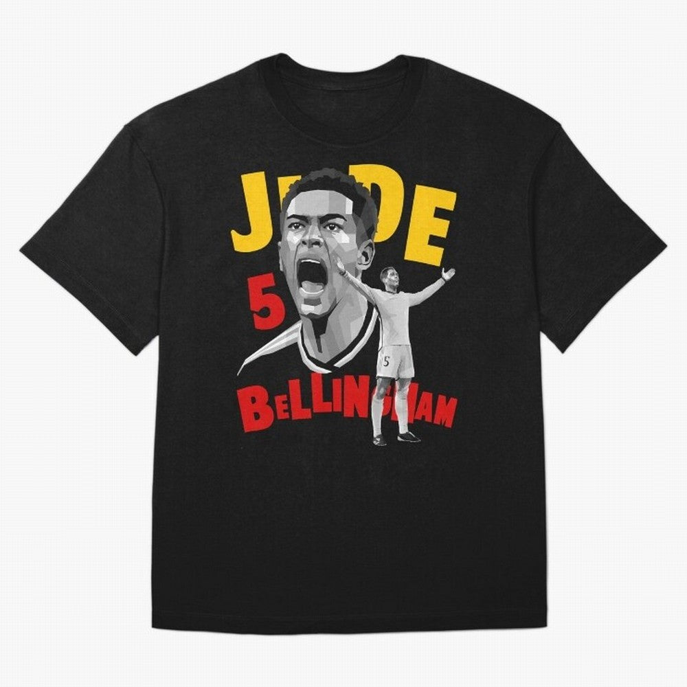 Jude Bellingham Oversized T-Shirt Make Your Look Match FIFA World Cup 2026 Group Stage Spirit, Connected to Argentina, Messi, CR7 and Mbappe, Goal Celebration Energy, Supporter Heritage, Football Icons and Worldwide Tournament Joy; Created for