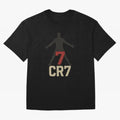 A footballer with a well-known shirt number Oversized T-Shirt Celebrate Classic Football Spirit in FIFA World Cup 2026 USA Canada Mexico Built around CR7 and Messi, Germany Energy, Vintage Soccer Flavor, Modern Football Stars, National Flags and