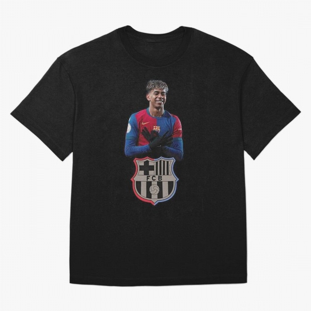 Lamine Oversized T-Shirt Celebrate Golden Goal Energy in FIFA World Cup 2026 USA Canada Mexico Spirit, Inspired by Brazil, Messi and Cristiano Ronaldo, Classic Soccer Heritage, Championship Pressure, Fan Loyalty and International Pride; Made for
