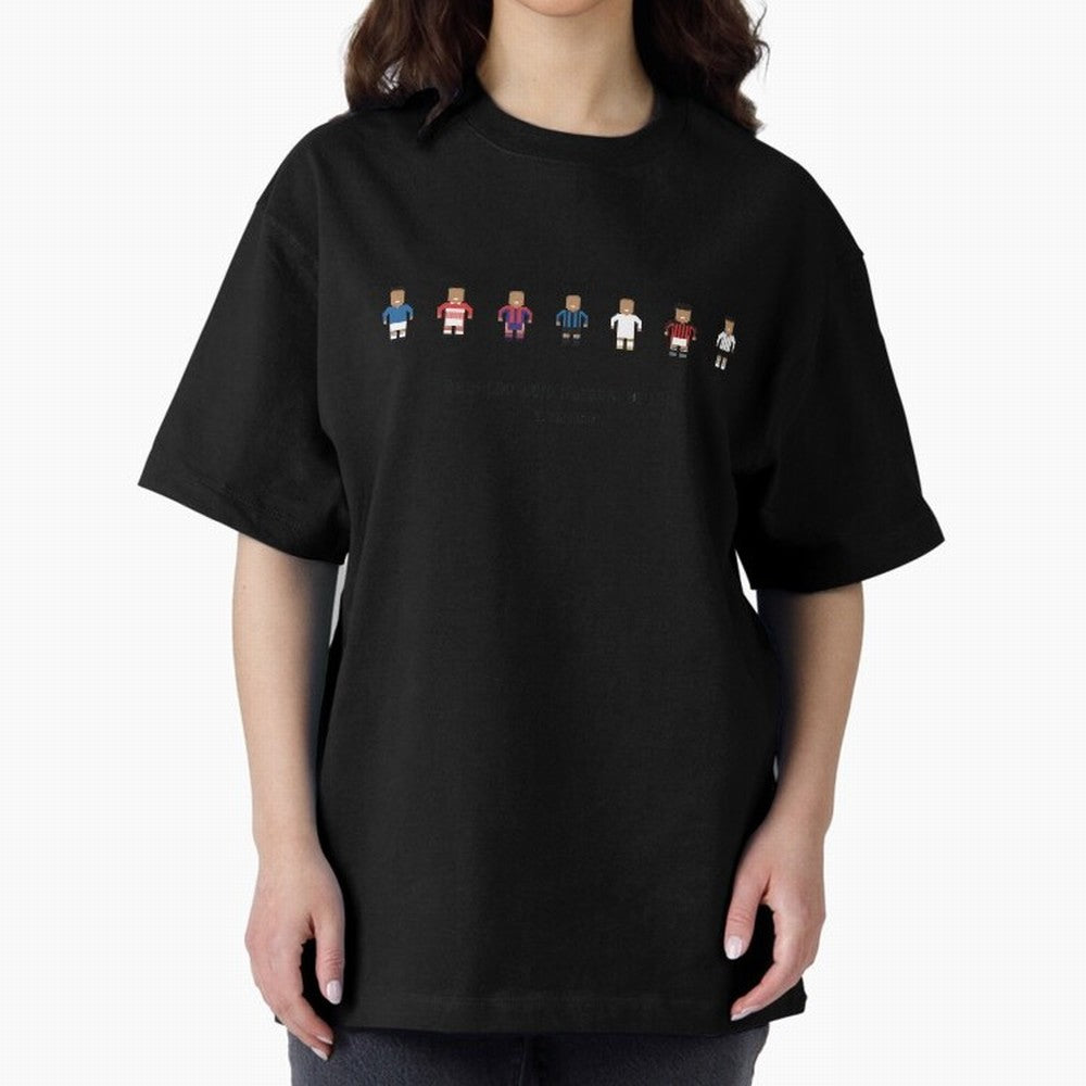 The Club Career Kits Of Ronaldo Oversized T-Shirt Join Supporters Worldwide for Global Football Passion for FIFA World Cup 2026, Inspired by Messi, Neymar and Mbappe, England, Football Passion, Legendary Performances, Festival Vibes and Supporter