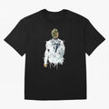 David Beckham England Captain Art Oversized T-Shirt Make Memories around Match Day Hype around FIFA World Cup 2026 USA Canada Mexico, Neymar, Haaland and Cristiano Ronaldo, Spain and Netherlands, Football Passion, Legendary Performances, Festival