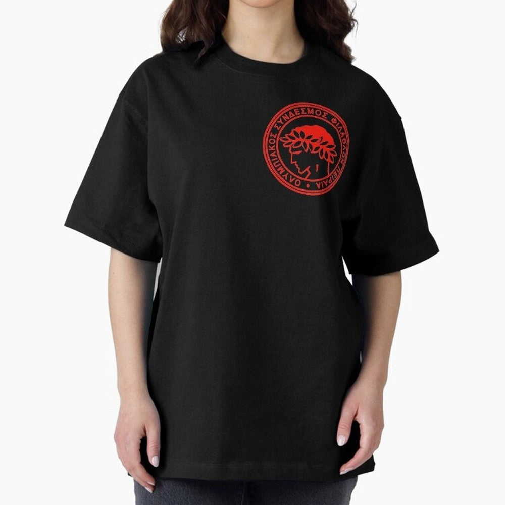 Olympiakos FC Oversized T-Shirt Stand Out with Spirit from the FIFA World Cup 2026 Journey through Neymar, Haaland and Cristiano Ronaldo Highlights, Argentina and Brazil Pride, Fan Favorite Moments, National Team Passion, Big Match Drama and Soccer