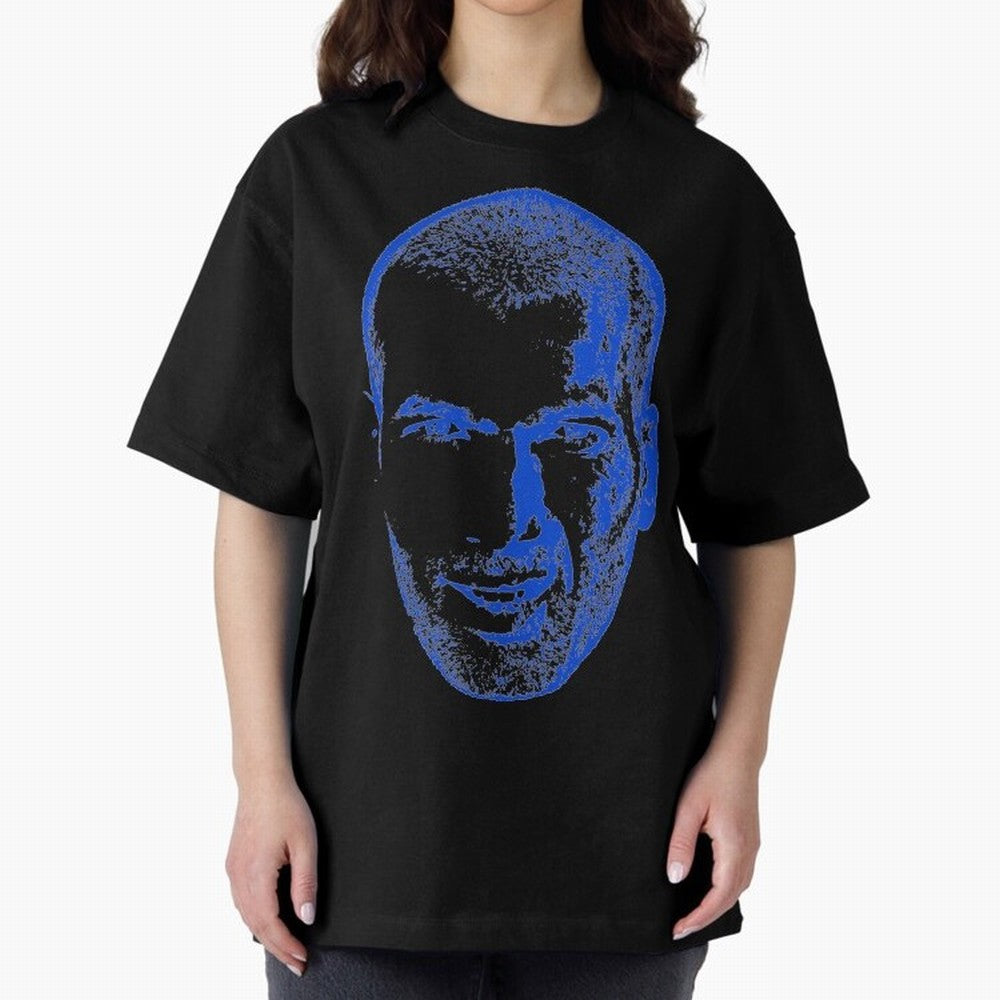 Zizou Zidane Oversized T-Shirt Step into Match Day Hype around FIFA World Cup 2026 Group Stage, CR7, Brazil, Portugal and Argentina, Soccer Culture, Superstar Moments, National Team Dreams and Competitive Fire; Perfect for Supporters Who Want Bold
