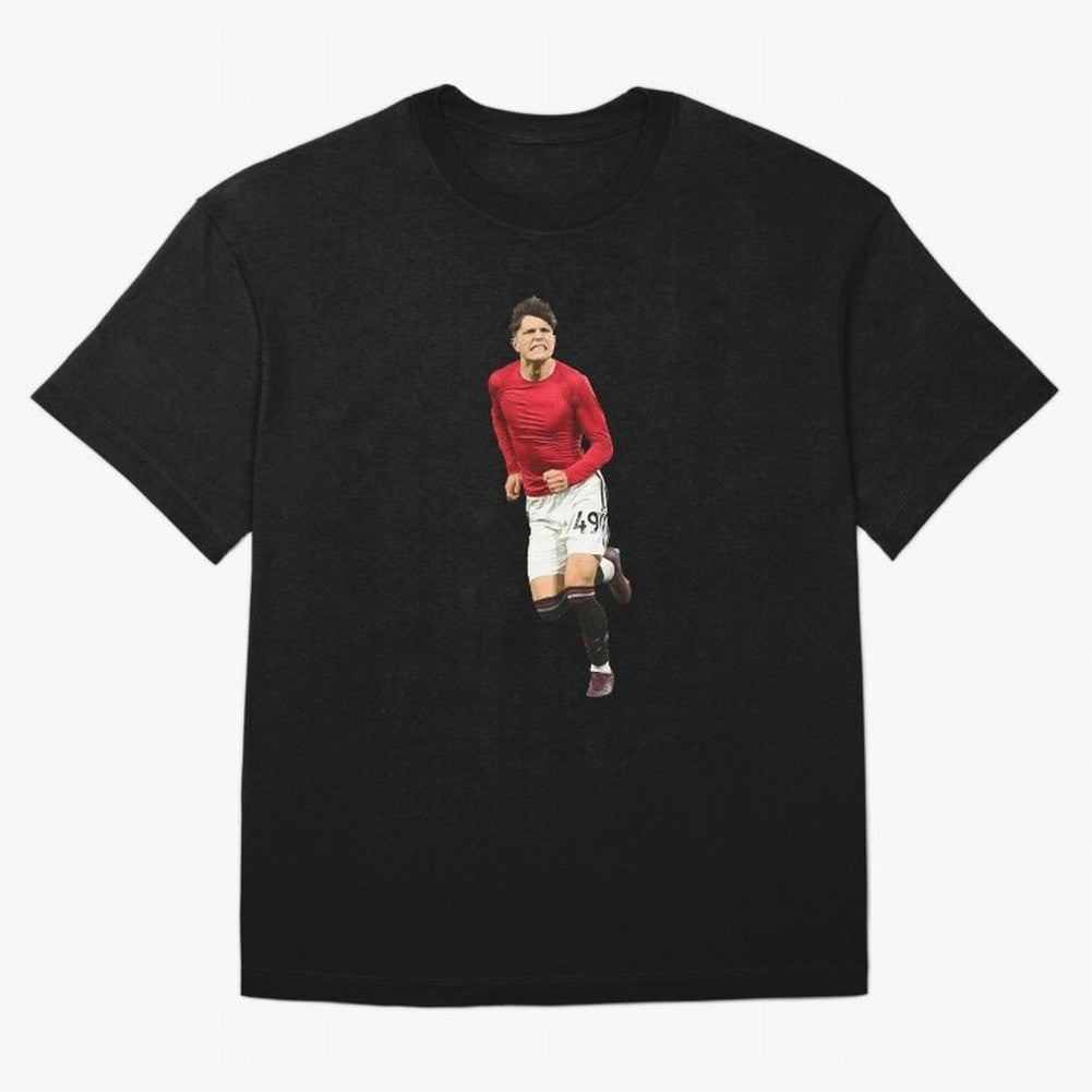 Alejandro Garnacho celebration Oversized T-Shirt Bring Supporter Culture to Match Day Hype around FIFA World Cup 2026, Messi, Neymar and Mbappe, France and Portugal, Fan Favorite Moments, National Team Passion, Big Match Drama and Soccer History;
