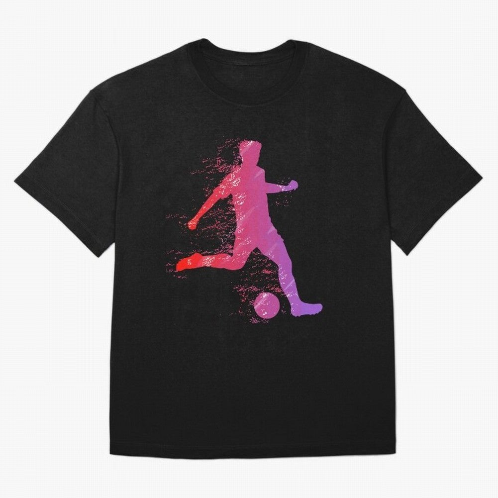 Soccer Player Shoot Oversized T-Shirt Honor Match Day Hype around FIFA World Cup 2026 USA Canada Mexico, Messi, Argentina, Football Passion, Legendary Performances, Festival Vibes and Supporter Community; Great for Supporters Who Love Legendary