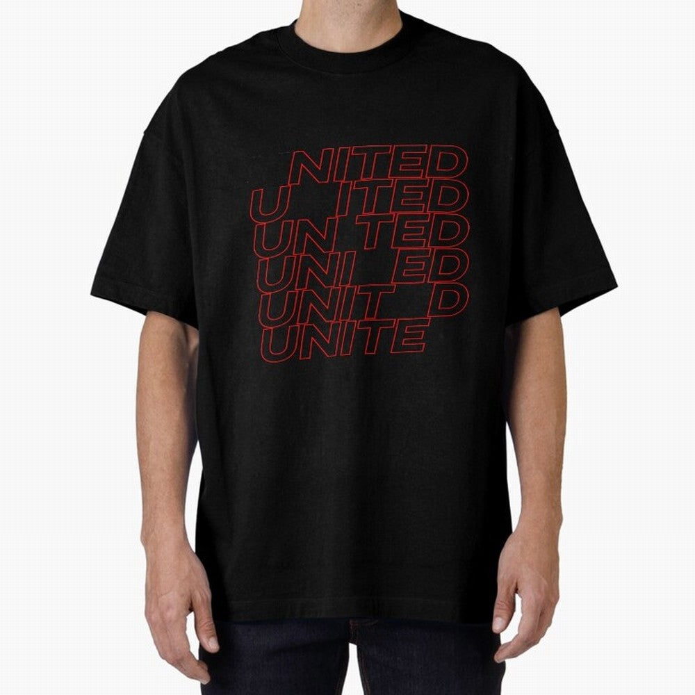 MAN UNITED - 2020 WHITE ILLUSTRATION Oversized T-Shirt Show Support during FIFA World Cup 2026 Driven by Mbappe, England and Germany Energy, Game Day Rituals, Football Legends, Country Pride and the Road to the Final; Made for Die Hard Supporters,