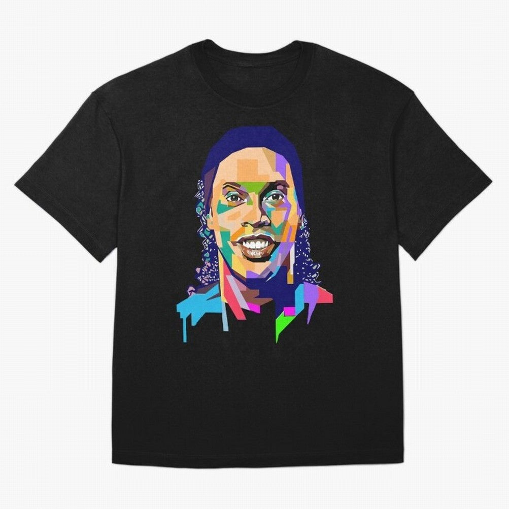 Ronaldinho Oversized T-Shirt Get Ready for Global Football Passion for FIFA World Cup 2026, Driven by Messi, Brazil, Worldwide Fan Energy, Dramatic Goals, Stadium Lights and Championship Celebrations; Perfect for Fans, Collectors, Family