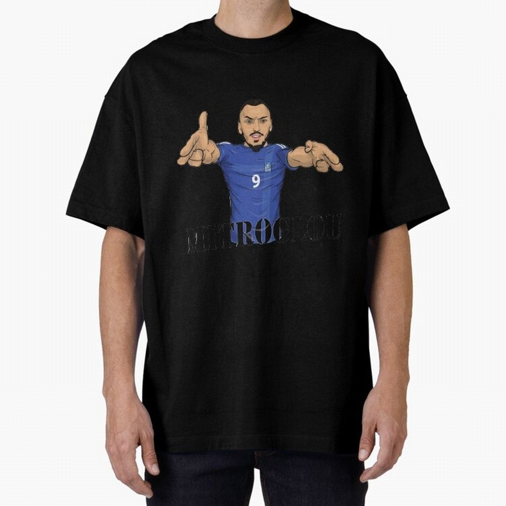 Kostantinos Mitroglou Oversized T-Shirt Enjoy the Biggest Football Party of FIFA World Cup 2026 USA Canada Mexico for Fans of Haaland and Mbappe and Brazil, Bringing Fan Favorite Moments, National Team Passion, Big Match Drama and Soccer History;