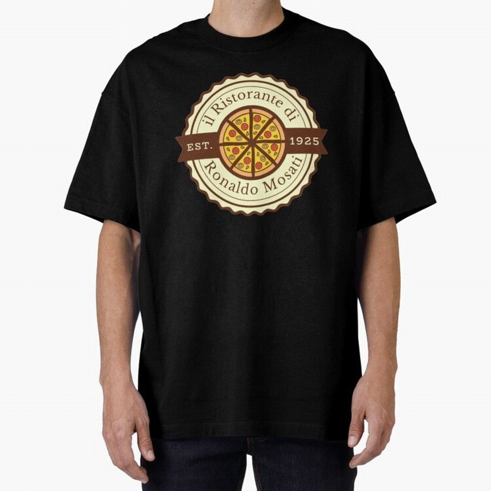 il Ristorante di Ronaldo Mosati Oversized T-Shirt Bring a Champion Mindset to FIFA World Cup 2026 Spirit, Inspired by Germany, Messi, Neymar and Mbappe, Football History, Final Match Energy, Crowd Noise and Once in a Lifetime Moments; Built for