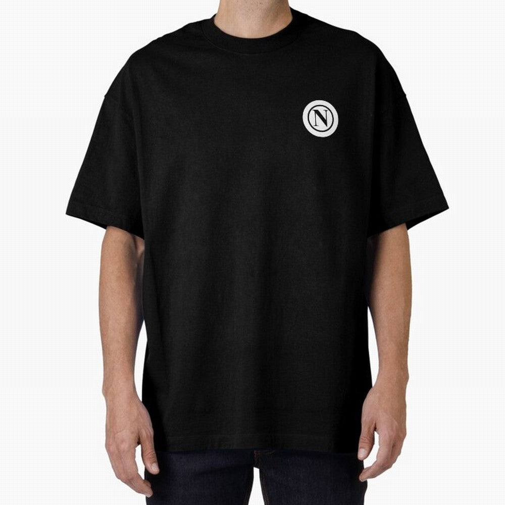 NAPOLI Oversized T-Shirt Feel the Trophy Chase of Match Day Hype around FIFA World Cup 2026, Messi, CR7 and Mbappe, Spain and Netherlands, Fan Favorite Moments, National Team Passion, Big Match Drama and Soccer History; Perfect for Fans,