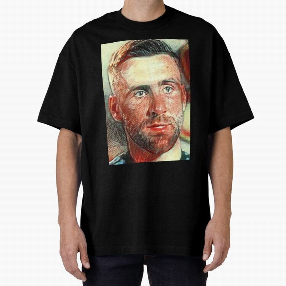 Luke Shaw Oversized T-Shirt Enjoy Match Day Hype around FIFA World Cup 2026 USA Canada Mexico, CR7 and Messi, France and Portugal, Tournament Hype, Historic Matchups, Family Viewing Parties and Global Sports Pride; Great for Watch Parties, Sports