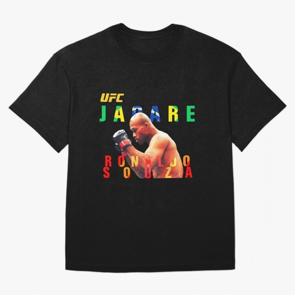 Ronaldo Jacare Souza MMA UFC 256 Oversized T-Shirt Feel the Roar of FIFA World Cup 2026 USA Canada Mexico Spirit, with France, Haaland and Mbappe, Classic Soccer Heritage, Championship Pressure, Fan Loyalty and International Pride; Created for