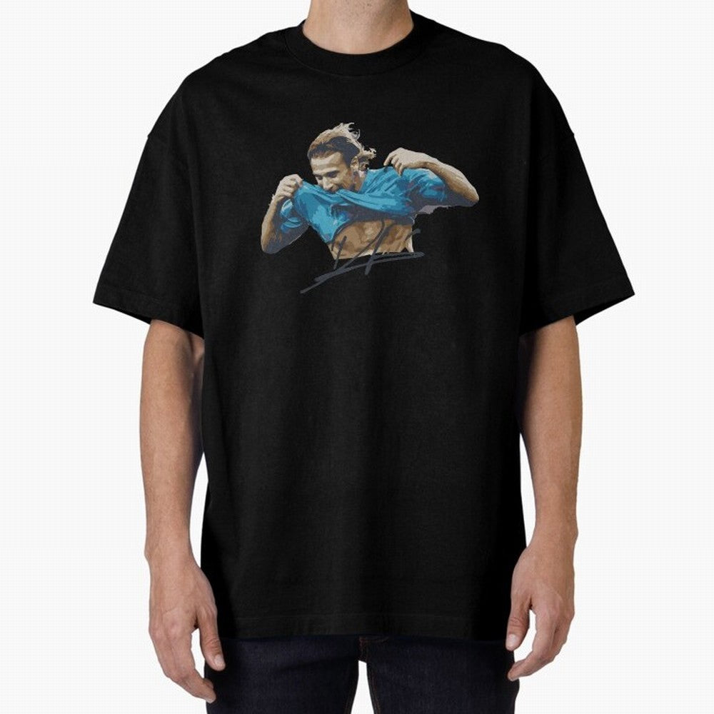 Diego Forlan Football Legends Oversized T-Shirt Mark Global Football Passion for FIFA World Cup 2026 USA Canada Mexico, Inspired by Messi, Neymar and Mbappe, Germany, Stadium Chants, National Pride, Trophy Dreams and Unforgettable Football
