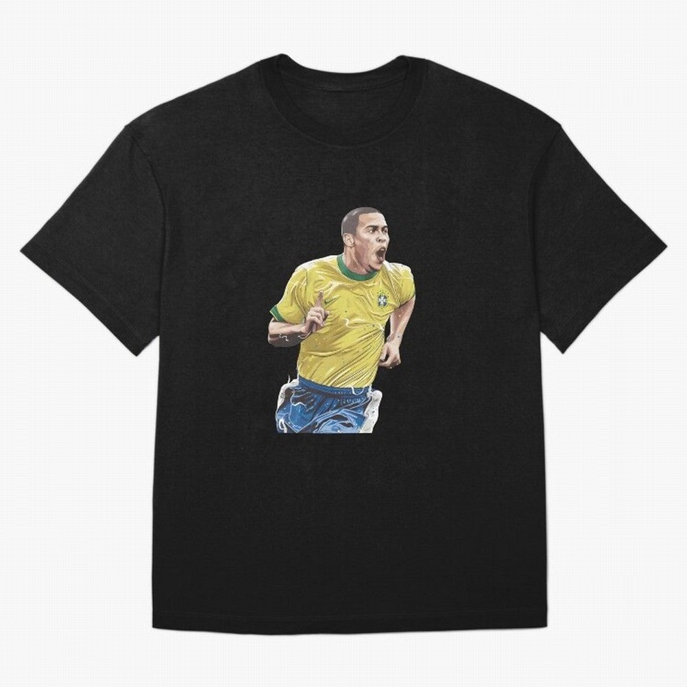 R9, El Grande Ronaldo Nazario Oversized T-Shirt Celebrate Fan Culture around FIFA World Cup 2026 USA Canada Mexico Spirit, Driven by France and Portugal, CR7 and Messi, Tournament Hype, Historic Matchups, Family Viewing Parties and Global Sports