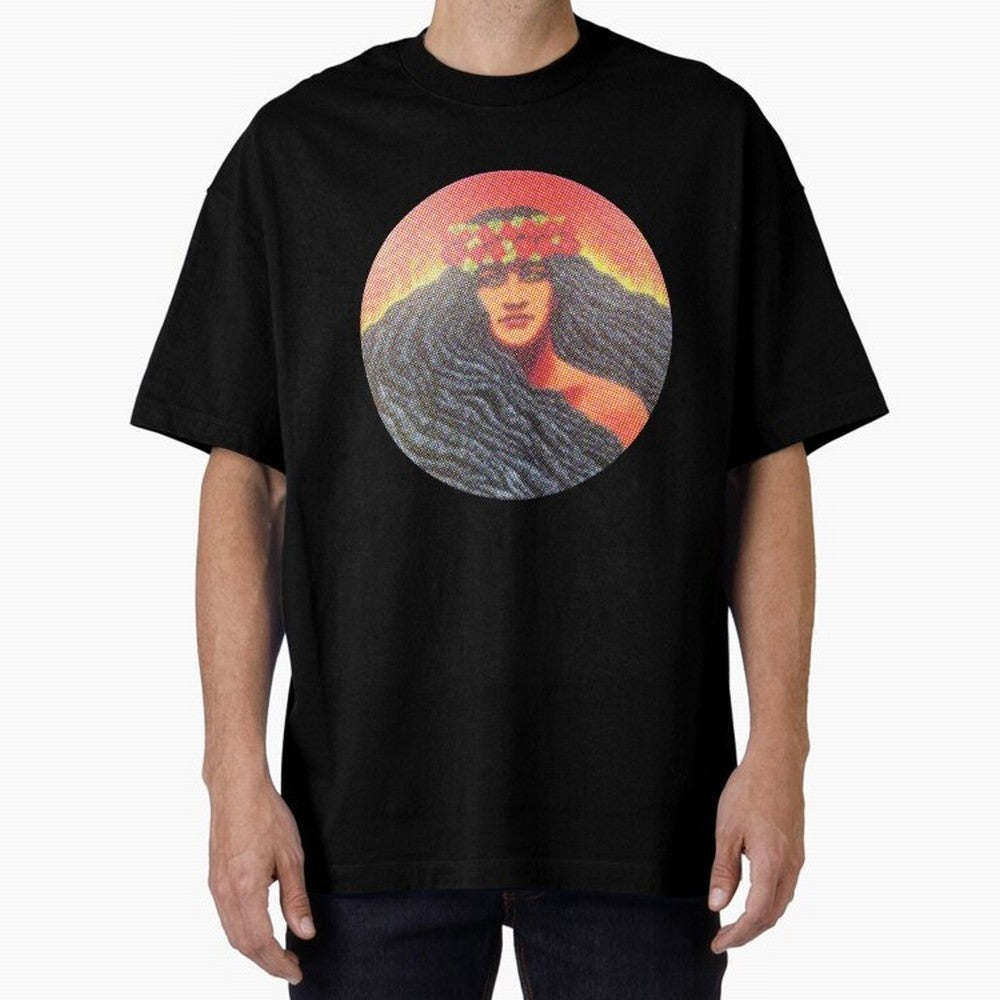 Goddess Pele Hawaii Volcano Oversized T-Shirt Celebrate FIFA World Cup 2026 Spirit, with Portugal, Spain and Germany, Haaland, Game Day Rituals, Football Legends, Country Pride and the Road to the Final; Great for Watch Parties, Sports Bars, Family