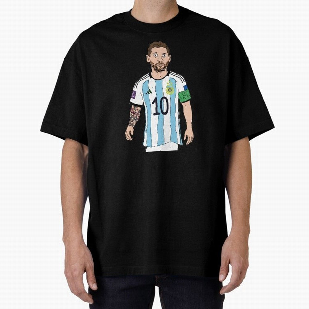 Badly Drawn Messi Classic T-Shirt Keep the Legacy of FIFA World Cup 2026 for Fans of Messi and Cristiano Ronaldo and England, France and Netherlands, Bringing Worldwide Fan Energy, Dramatic Goals, Stadium Lights and Championship Celebrations; Ideal