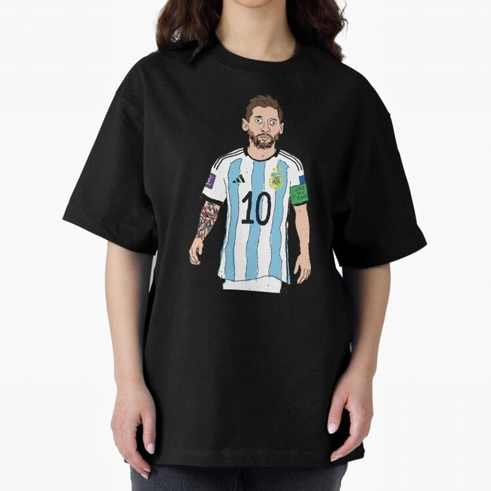 Badly Drawn Messi Classic T-Shirt Keep the Legacy of FIFA World Cup 2026 for Fans of Messi and Cristiano Ronaldo and England, France and Netherlands, Bringing Worldwide Fan Energy, Dramatic Goals, Stadium Lights and Championship Celebrations; Ideal